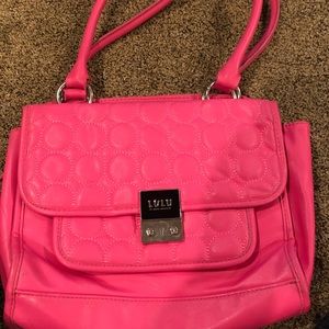 Pink LULU bag